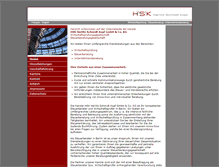 Tablet Screenshot of hsk-berlin.de